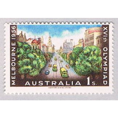 Australia 290 Unused Collins Street 1 1956 (BP55917)