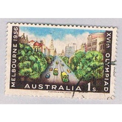 Australia 290 Used Collins Street 1 1956 (BP55915)