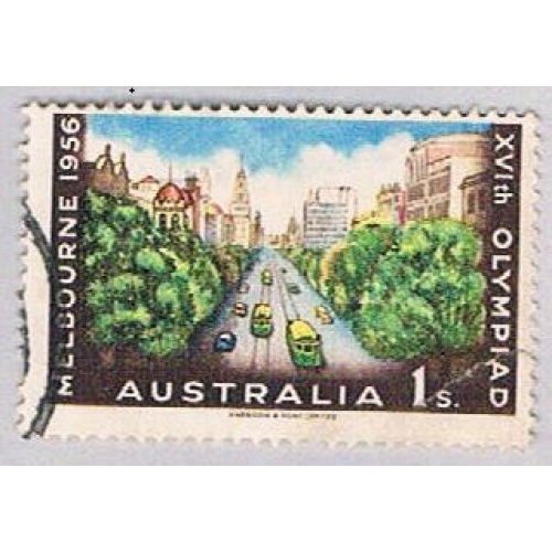 Australia 290 Used Collins Street 2 1956 (BP55916)