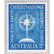 Australia 380 Used Star of Bethlehem 1 1963 (BP55714)