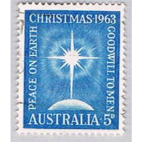 Australia 380 Used Star of Bethlehem 1963 (BP55519)