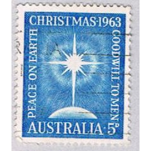Australia 380 Used Star of Bethlehem 2 1963 (BP55521)