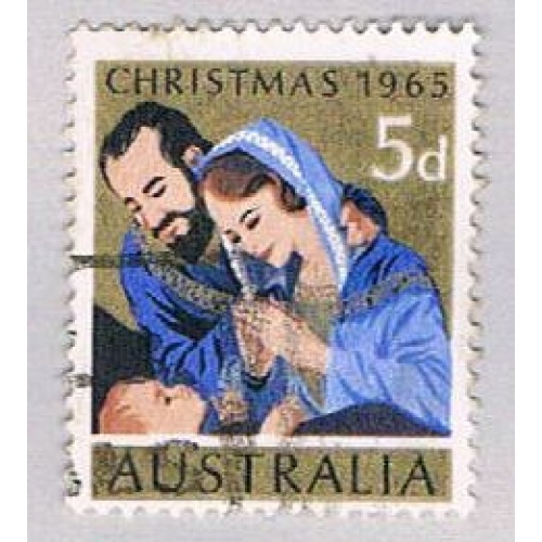 Australia 393 Used Nativity 2 1965 (BP50423)