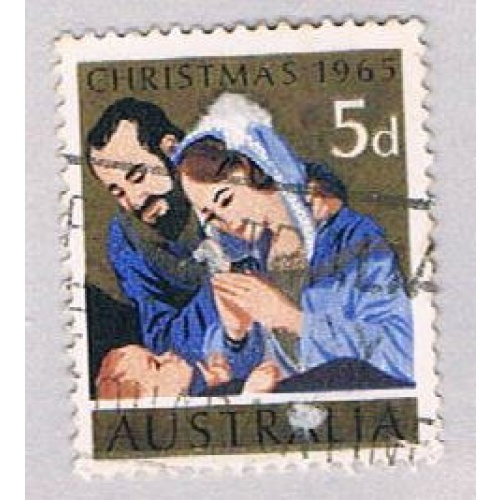Australia 393 Used Nativity 2 1965 (BP50426)