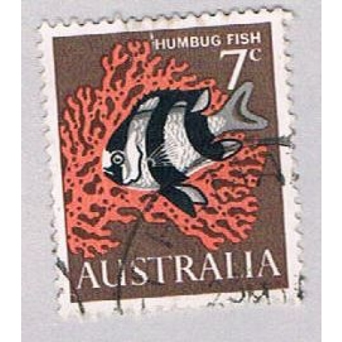 Australia 402A Used Fish 1966 (BP54106)