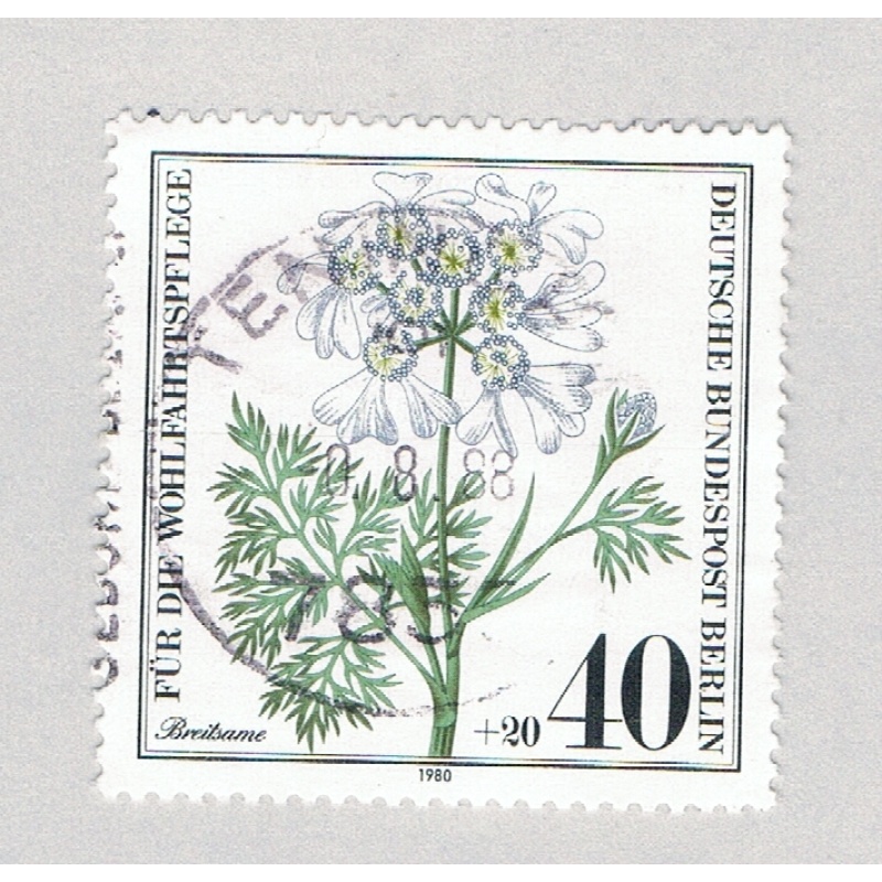 Germany 9NB171 Used Wildflower 1980 (BP53002)