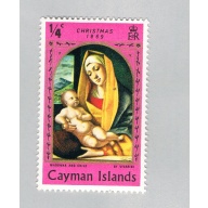 Cayman Islands 242 Unused Christmas Mother and Child 1969 (BP54714)