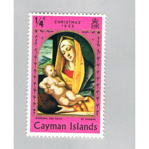 Cayman Islands 242 Unused Christmas Mother and Child 1969 (BP54714)
