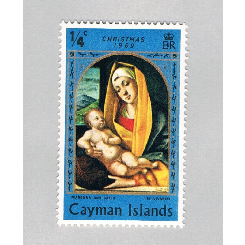 Cayman Islands 245 Unused Christmas Mother and Child 1969 (BP54715)