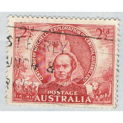 Australia 203 Used Sir Thomas Mitchell 1946 (BP56102)
