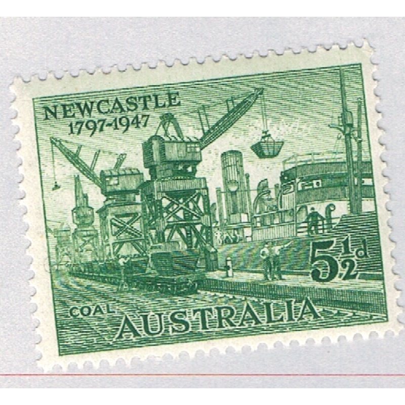 Australia 209 Unused Loading Coal 1947 (BP56106)