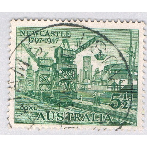 Australia 209 Used Loading Coal 1947 (BP56109)