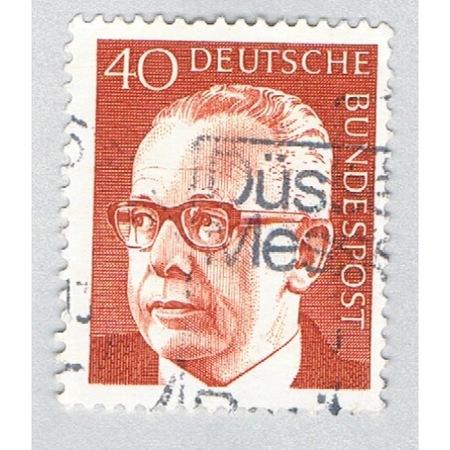 Germany 1032 Used President Heinmann 1970 (BP56216)