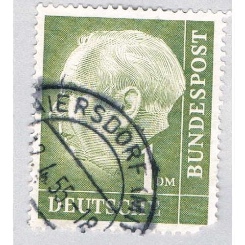Germany 719 Used President Heuss 2 1954 (BP56222)