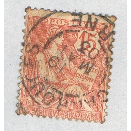 France 134 Used Rights of man 1 1902 (BP57921)