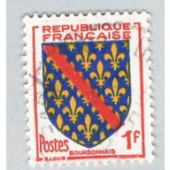 France 736 Used Bourbannaise 1954 (BP58033)