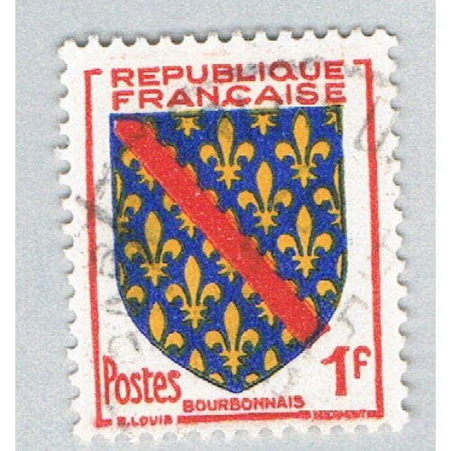 France 736 Used Bourbannaise 1954 (BP58033)