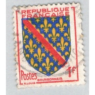 France 736 Used Bourbannaise 2 1954 (BP58035)