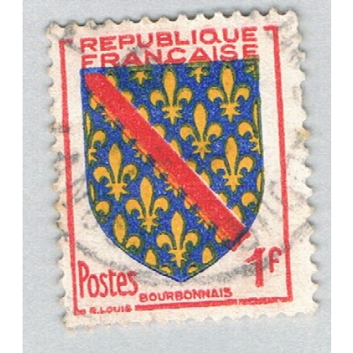 France 736 Used Bourbannaise 2 1954 (BP58035)