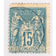 France 92 Used Peace and Commerce 1877 (BP58105)