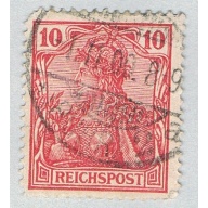 Germany 55 Used Germania 1 1900 (BP58123)