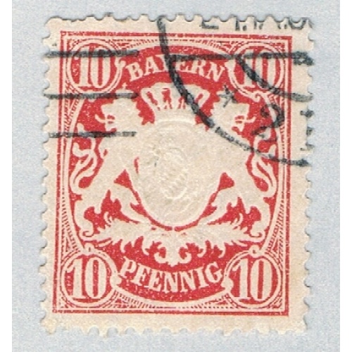 Germany Bavaria 63 Used Arms 1 1888 (BP58131)