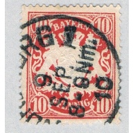 Germany Bavaria 63 Used Arms 1888 (BP58132)