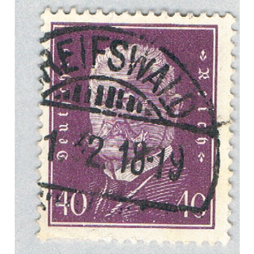 Germany 379 Used von Hindenburg 1928 (BP58139)