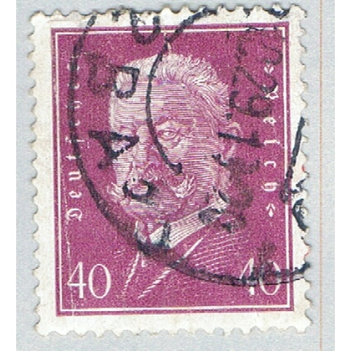 Germany 379 Used von Hindenburg 1928 (BP58142)