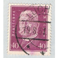Germany 379 Used von Hindenburg 1928 (BP58201)