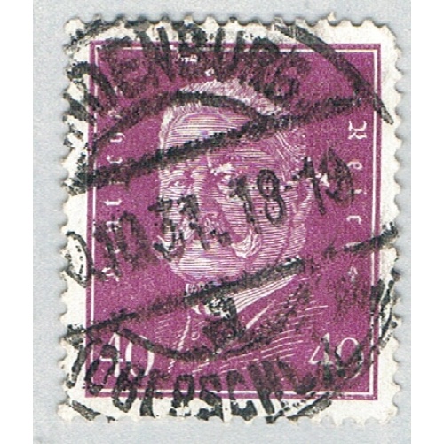Germany 379 Used von Hindenburg 1 1928 (BP58202)