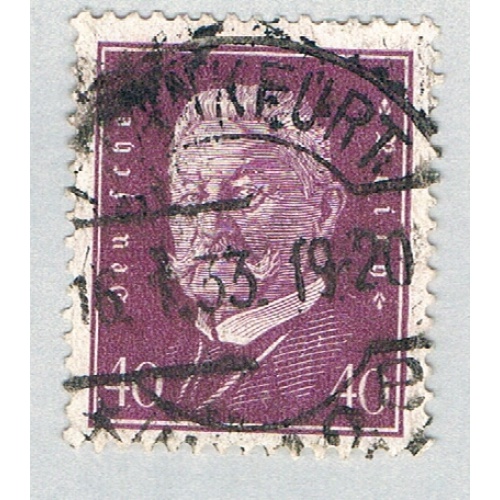 Germany 379 Used von Hindenburg 2 1928 (BP58203)