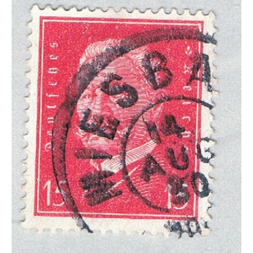 Germany 374 Used von Hindenburg 2 1928 (BP58313)