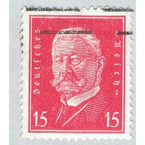 Germany 374 Used von Hindenburg 1 1928 (BP58315)