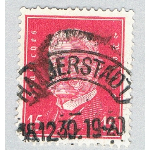 Germany 374 Used von Hindenburg 1 1928 (BP58316)