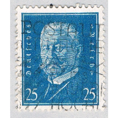 Germany 377 Used von Hindenburg 1928 (BP58322)