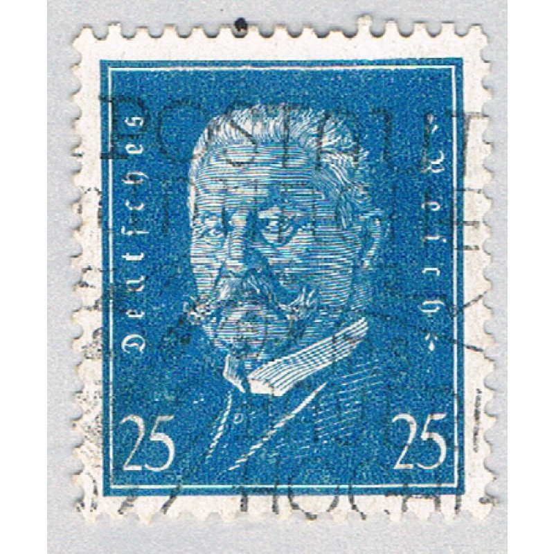 Germany 377 Used von Hindenburg 1928 (BP58322)