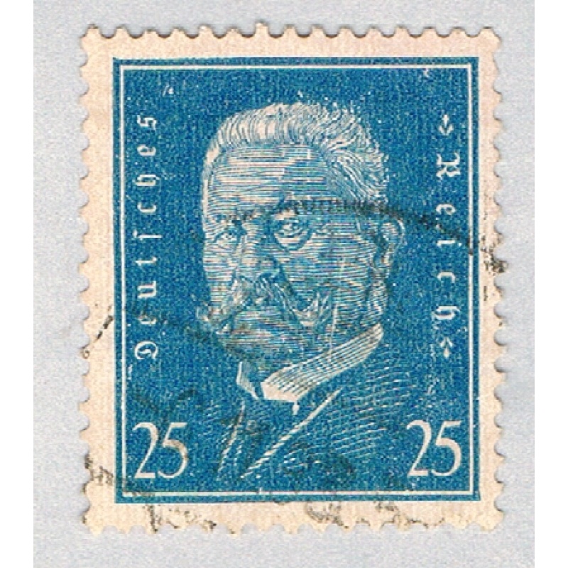 Germany 377 Used von Hindenburg 1928 (BP58325)