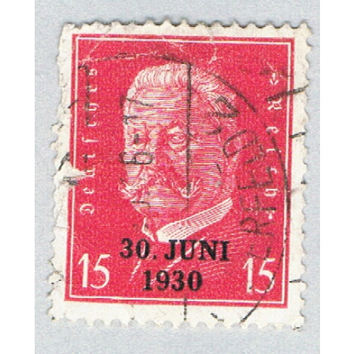 Germany 386 Used von Hindenburg 2 1930 (BP58329)