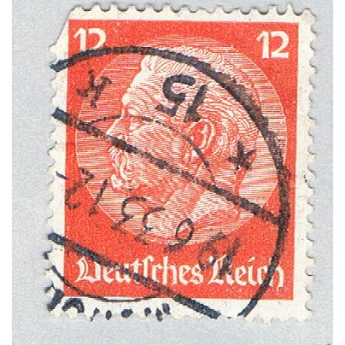 Germany 393 Used von Hindenburg 1 1932 (BP58334)