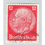 Germany 406 Used von Hindenburg 1933 (BP58407)