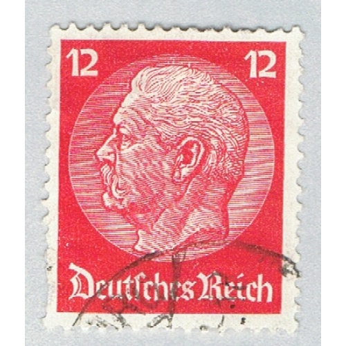 Germany 406 Used von Hindenburg 1933 (BP58407)