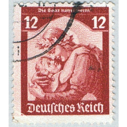 Germany 450 Used Welcome Home 1935 (BP58442)