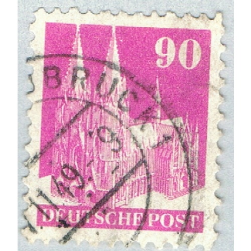 Germany 657 Used Cathredal 2 1948 (BP58503)