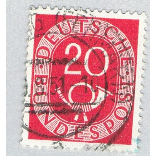 Germany 677 Used Numeral 20 1 1951 (BP58505)