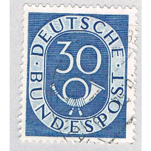Germany 679 Used Numeral 30 1951 (BP58506)