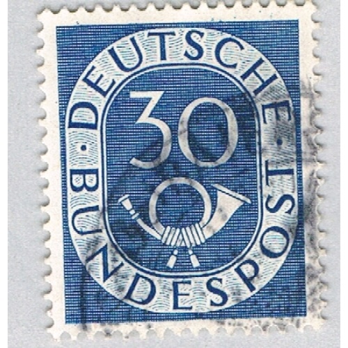 Germany 679 Used Numeral 30 1951 (BP58509)