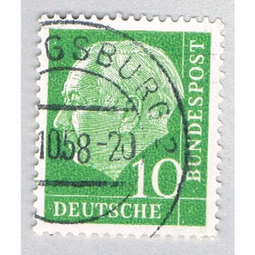 Germany 708 Used President Heuss 1 1954 (BP58518)