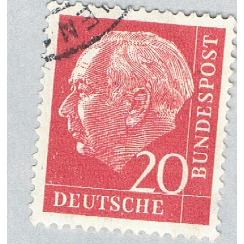 Germany 710 Used President Heuss 1954 (BP58521)