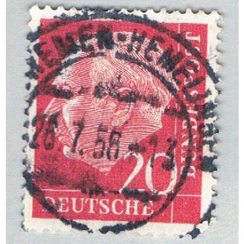 Germany 710 Used President Heuss 1954 (BP58524)